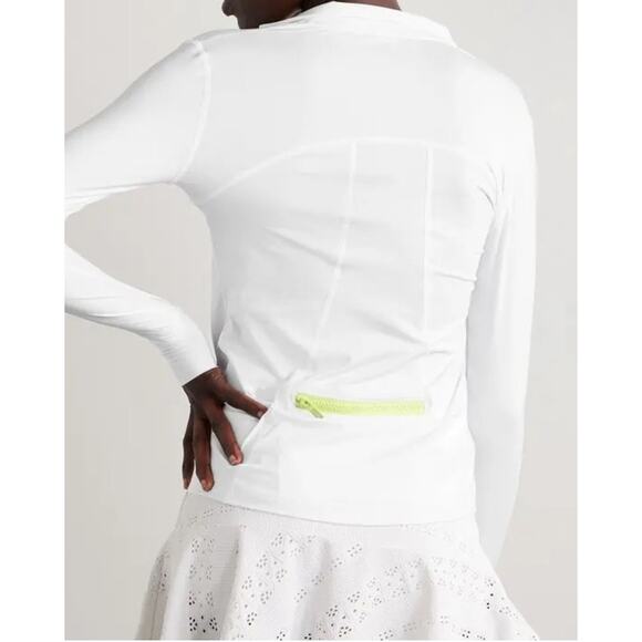 (S) NWT $165 L'Etoile Sport White Performance Jacket - Picture 2 of 6